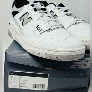 New New Balance 550 'Concrete Black' BB550NCL Sneakers Men’s Size 12 New In Box